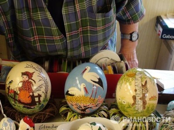 Easter eggs as masterpieces - Sputnik International