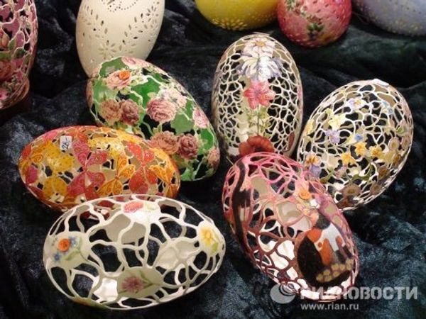 Easter eggs as masterpieces - Sputnik International