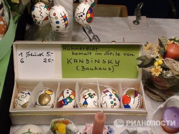 Easter eggs as masterpieces - Sputnik International