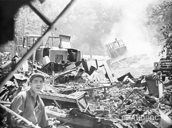 Tashkent after the April 1966 earthquake  - Sputnik International