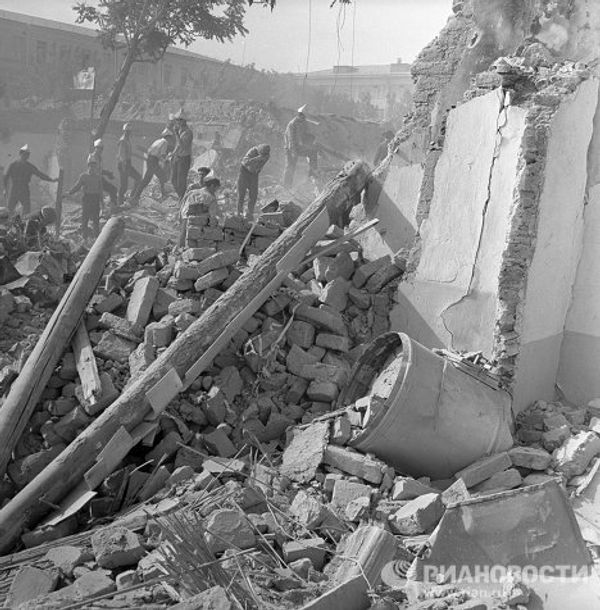 Tashkent after the April 1966 earthquake  - Sputnik International