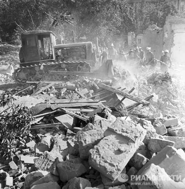 Tashkent after the April 1966 earthquake  - Sputnik International