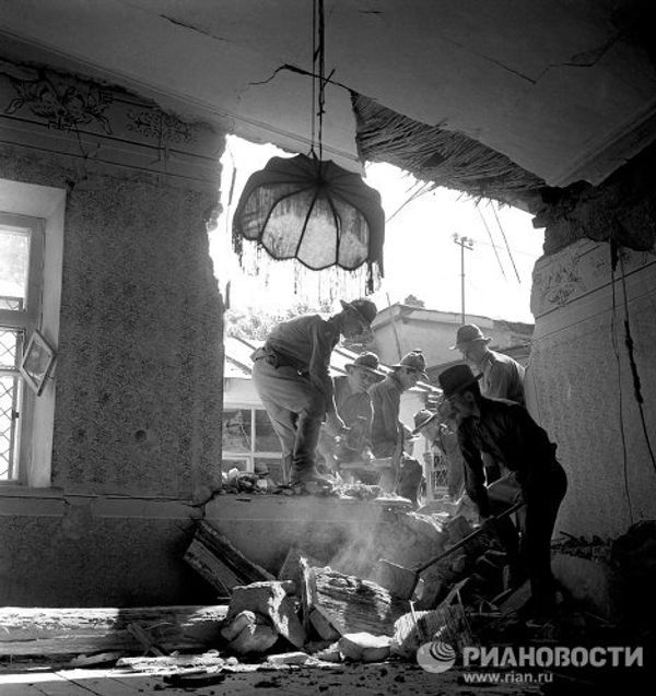 Tashkent after the April 1966 earthquake  - Sputnik International