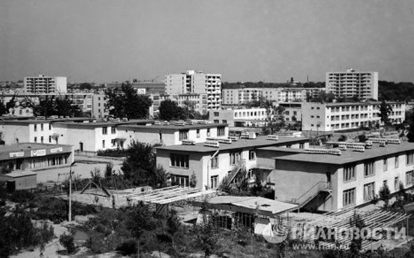 Tashkent after the April 1966 earthquake  - Sputnik International