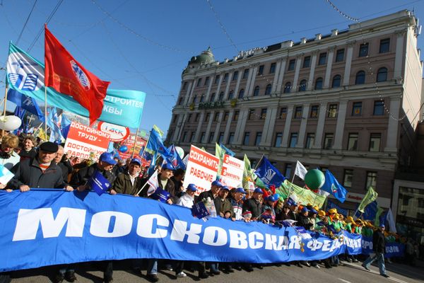 Russia celebrates Spring and Labor Day Russia celebrates Spring and Labor Day - Sputnik International