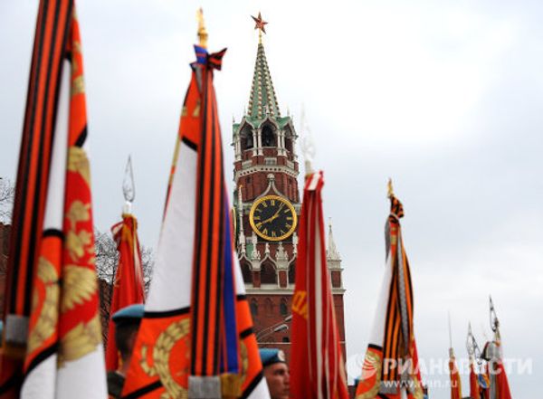 Night rehearsal for Victory Day Parade  - Sputnik International