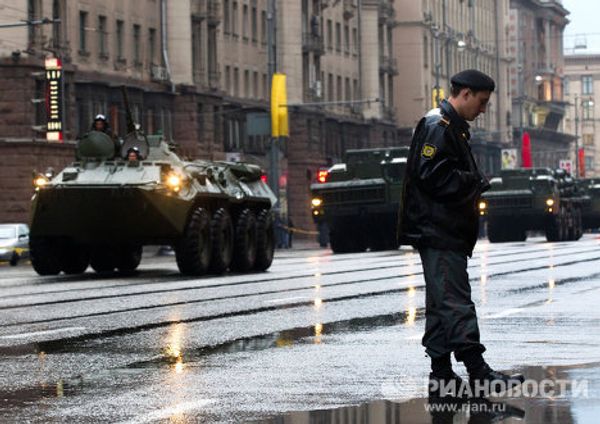 Night rehearsal for Victory Day Parade  - Sputnik International