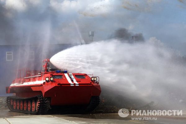 Russian Emergencies Ministry showcases cutting-edge equipment - Sputnik International
