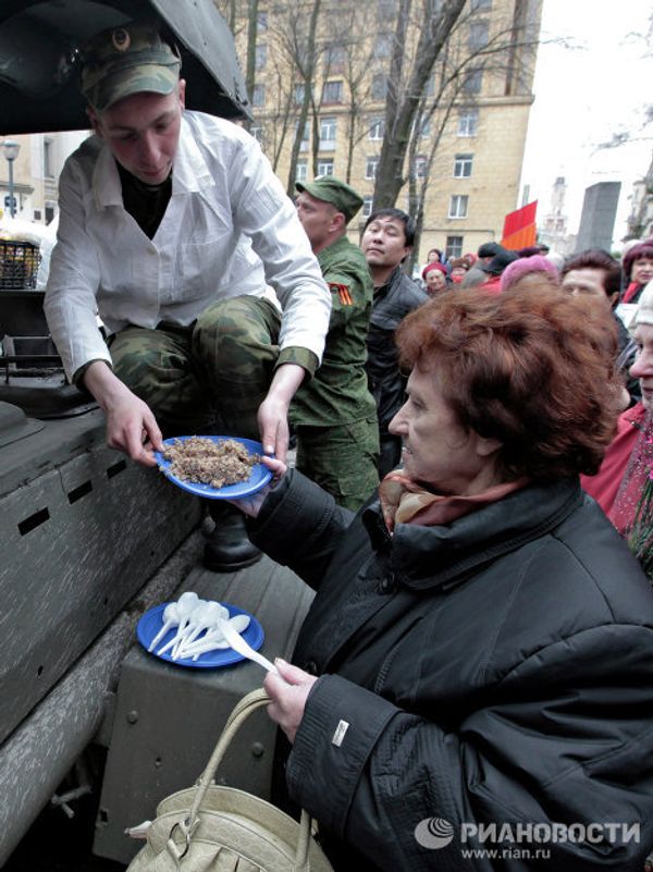 WWII military vehicle show in St. Petersburg - Sputnik International