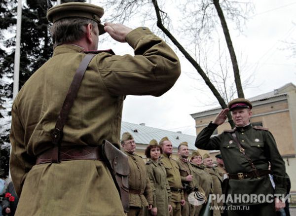 WWII military vehicle show in St. Petersburg - Sputnik International