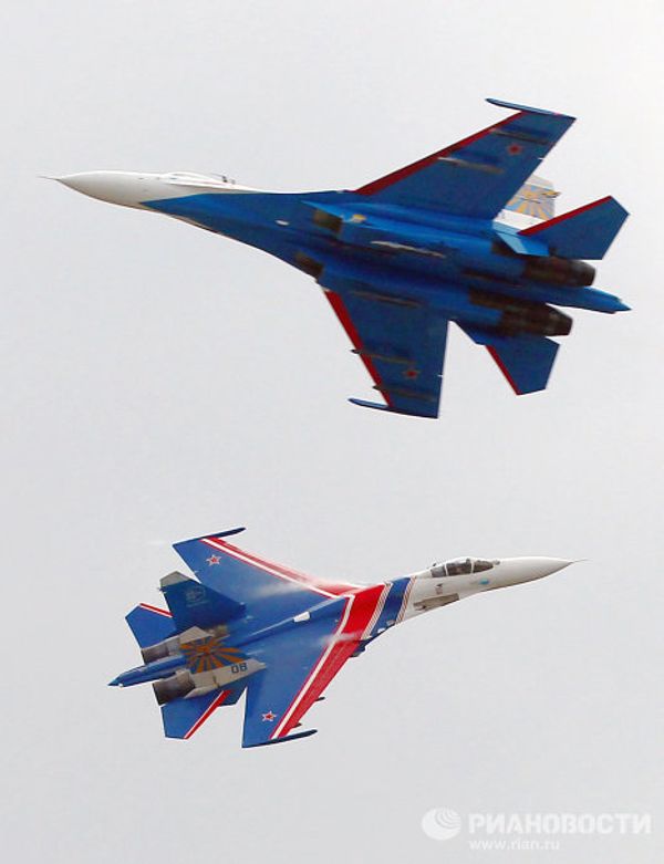 Strizhi aerobatics team marks 20 years in the clouds Strizhi aerobatics team marks 20 years in the clouds - Sputnik International