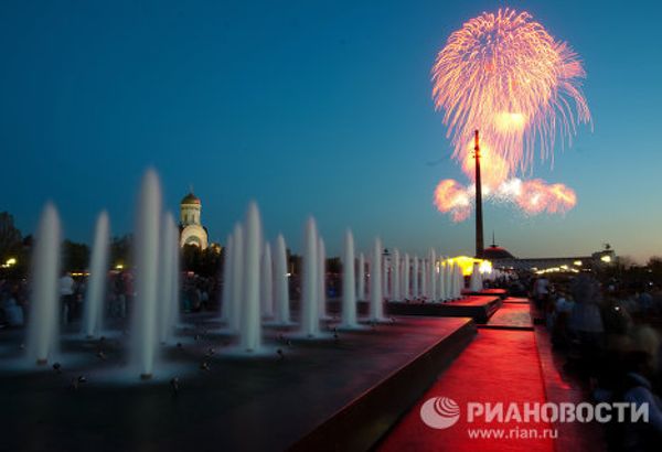 Victory Day fireworks - Sputnik International