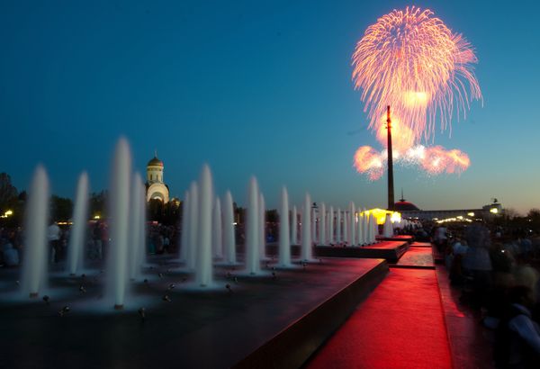 Victory Day fireworks - Sputnik International