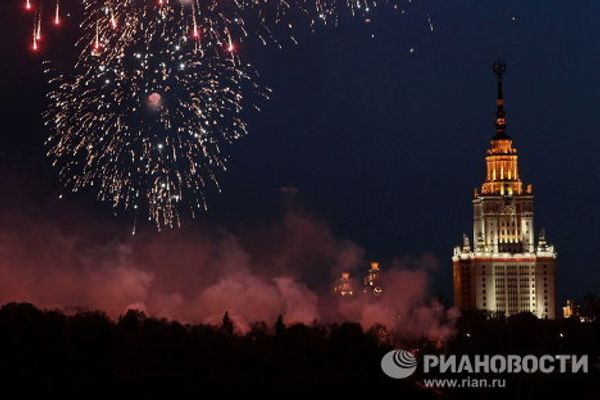 Victory Day fireworks - Sputnik International