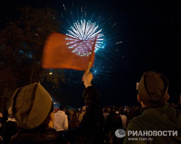 Victory Day fireworks - Sputnik International