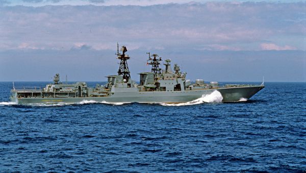 Admiral Vinogradov underway Admiral Vinogradov underway - Sputnik International