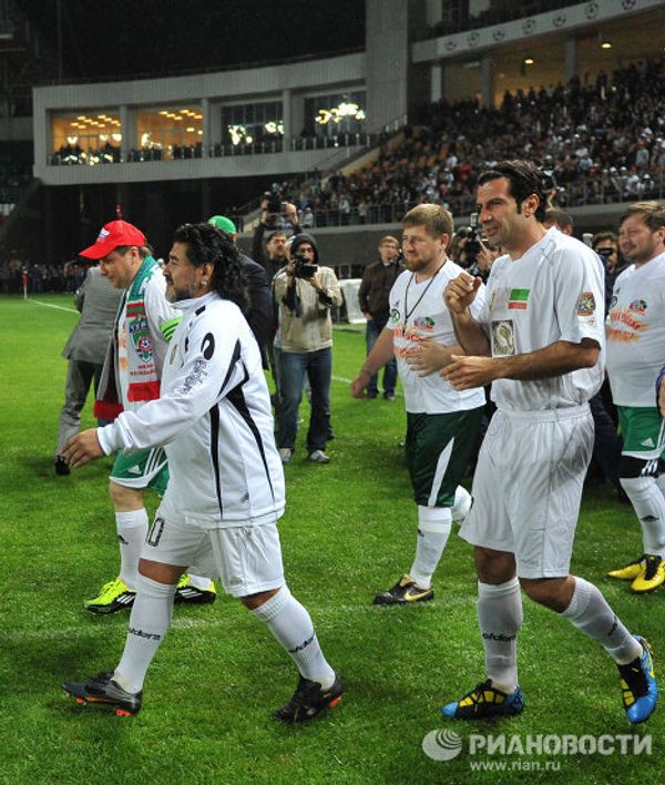 World football all-stars in Grozny - Sputnik International