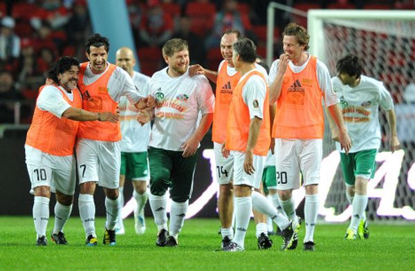 World football all-stars in Grozny - Sputnik International