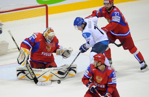 Finland's Mikael Granlund made a spectacular 1-0 goal in the second period (26th minute of the game), followed by Jani Lajunen (48) and Jarkko Immonen (50). - Sputnik International