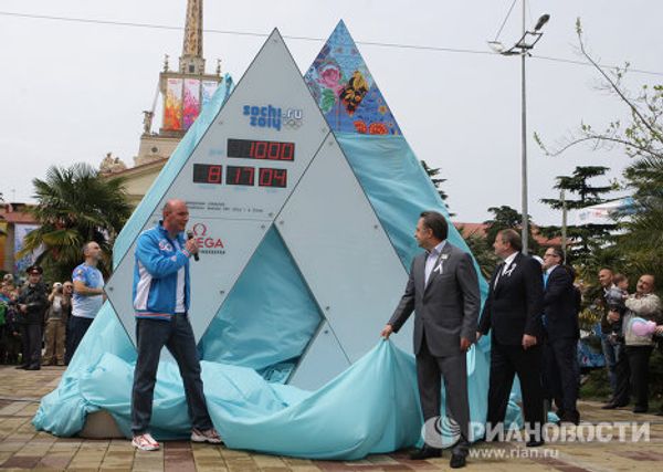 The 1,000-day countdown to the Sochi Winter Olympics  - Sputnik International