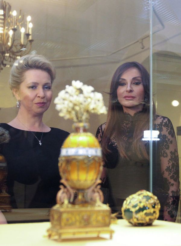 Svetlana Medvedev meets with Mehriban AliyevaSvetlana Medvedev meets with Mehriban Aliyeva Svetlana Medvedev meets with Mehriban AliyevaSvetlana Medvedev meets with Mehriban Aliyeva - Sputnik International