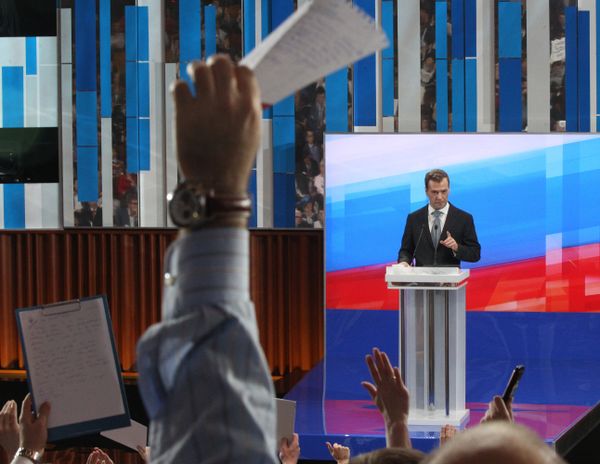 Russian President Dmitry Medvedev Russian President Dmitry Medvedev - Sputnik International