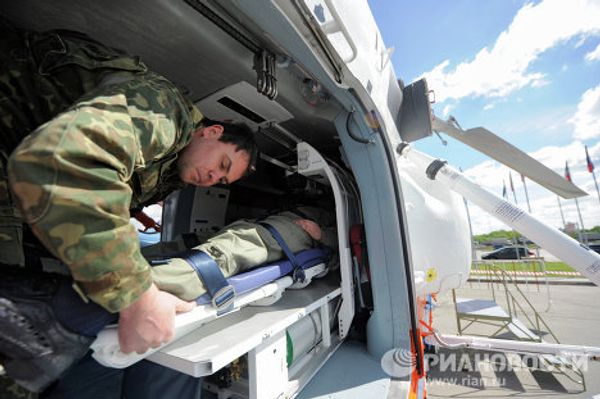 HeliRussia-2011 showcases latest helicopters HeliRussia-2011 showcases latest helicopters - Sputnik International