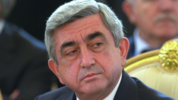 Serzh Sargsyan - Sputnik International