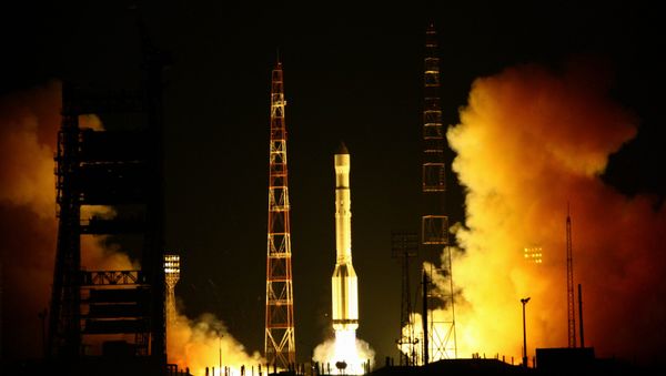 Launch of Proton-M carrier rocket from Baikonur space center - Sputnik International