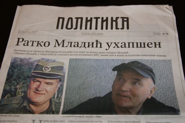 The former general, who had been on the run for more than a decade before he was captured by Serbian security services, is accused of playing a key role in ethnic cleansing during the Bosnian War in 1992-95. - Sputnik International