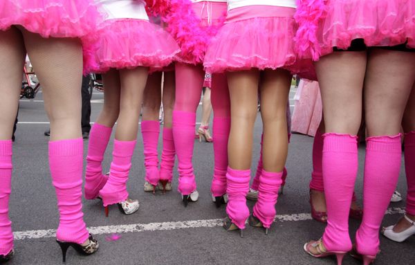 Parade of Glamorous Blondes in Riga - Sputnik International