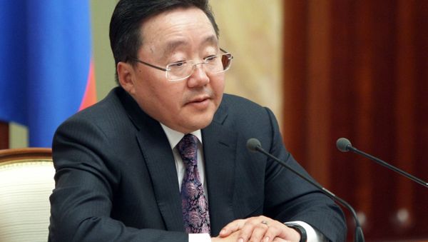 Mongolian President Tsakhiagiin Elbegdorj - Sputnik International