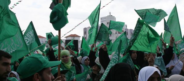 Hamas was formed on the basis of two groups operating in Gaza and officially registered as cultural and educational charities: an offshoot of the Muslim Brotherhood in the West Bank and Gaza Strip, and the Islamic Jihad – in the Palestinian territories. Hamas was formed on the basis of two groups operating in Gaza and officially registered as cultural and educational charities: an offshoot of the Muslim Brotherhood in the West Bank and Gaza Strip, and the Islamic Jihad – in the Palestinian territories. - Sputnik International