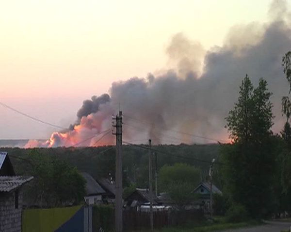 On June 2, a fire began raging at the same depot, the 102nd Arsenal of the Central Military District, near the village of Pughachyovo, resulting in numerous explosions and the evacuation of 28,000 people, leaving at least 95 injured. On June 2, a fire began raging at the same depot, the 102nd Arsenal of the Central Military District, near the village of Pughachyovo, resulting in numerous explosions and the evacuation of 28,000 people, leaving at least 95 injured. - Sputnik International