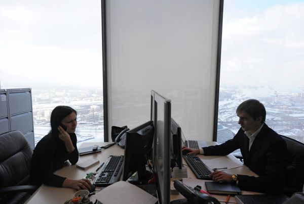 Work in office - Sputnik International