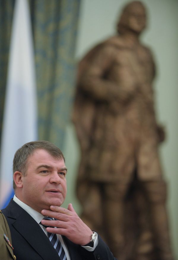 Russian Defense Minister Anatoly Serdyukov - Sputnik International
