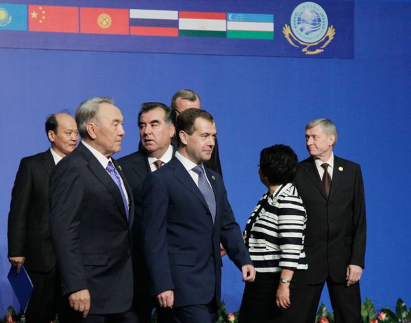 The leaders of China, Kazakhstan, Kyrgyzstan, Russia, Tajikistan and Uzbekistan met in Kazakhstan's capital of Astana to discuss regional stability and security The leaders of China, Kazakhstan, Kyrgyzstan, Russia, Tajikistan and Uzbekistan met in Kazakhstan's capital of Astana to discuss regional stability and security - Sputnik International