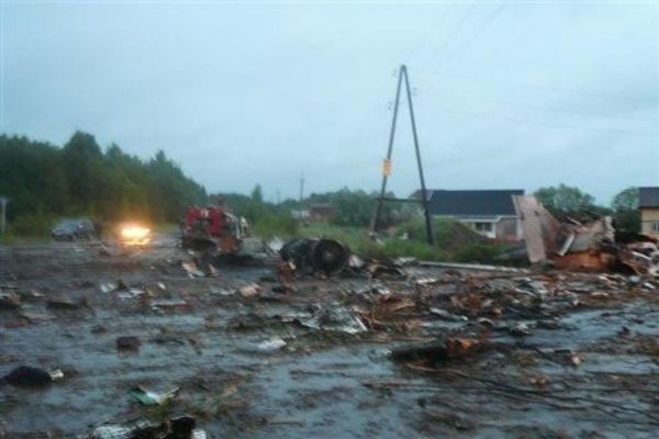 Passenger plane crashes near the city of Petrozavodsk Passenger plane crashes near the city of Petrozavodsk - Sputnik International