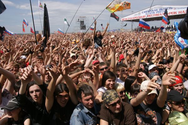 A rock festival A rock festival - Sputnik International