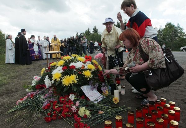 Tu-134 plane crash-landing near Petrozavodsk  - Sputnik International