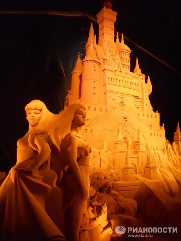 Sand Sculpture Festival in Belgium - Sputnik International