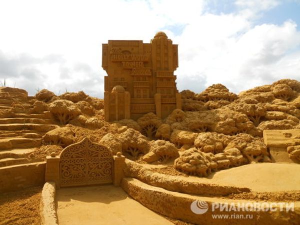 Sand Sculpture Festival in Belgium - Sputnik International