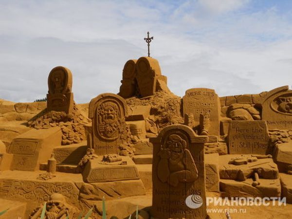 Sand Sculpture Festival in Belgium - Sputnik International