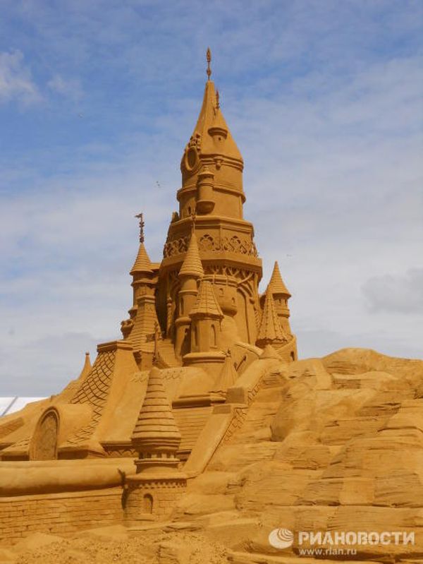 Sand Sculpture Festival in Belgium - Sputnik International