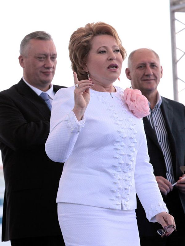 The head of Russia’s northern capital - Valentina Matvienko The head of Russia’s northern capital - Valentina Matvienko - Sputnik International