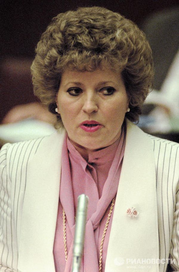 The head of Russia’s northern capital - Valentina Matvienko The head of Russia’s northern capital - Valentina Matvienko - Sputnik International