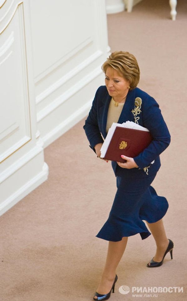 The head of Russia’s northern capital - Valentina Matvienko The head of Russia’s northern capital - Valentina Matvienko - Sputnik International