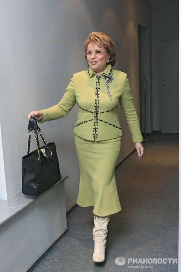 The head of Russia’s northern capital - Valentina Matvienko The head of Russia’s northern capital - Valentina Matvienko - Sputnik International
