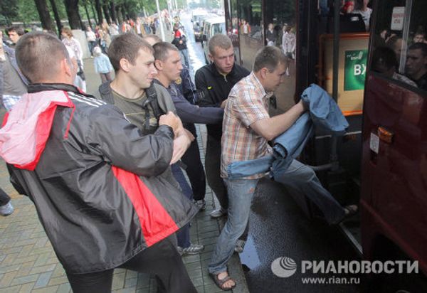 Revolution Through Social Networks protesters arrested in Minsk Revolution Through Social Networks protesters arrested in Minsk - Sputnik International