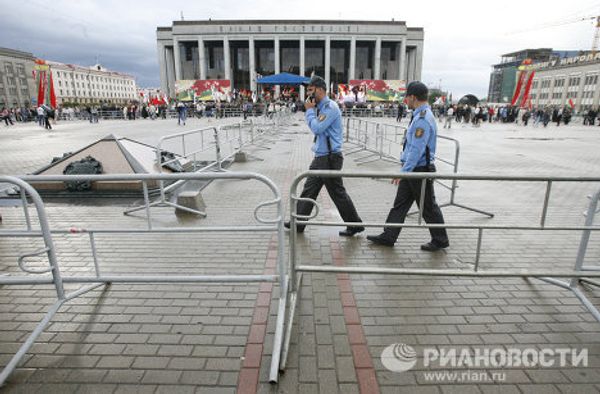 Revolution Through Social Networks protesters arrested in Minsk Revolution Through Social Networks protesters arrested in Minsk - Sputnik International